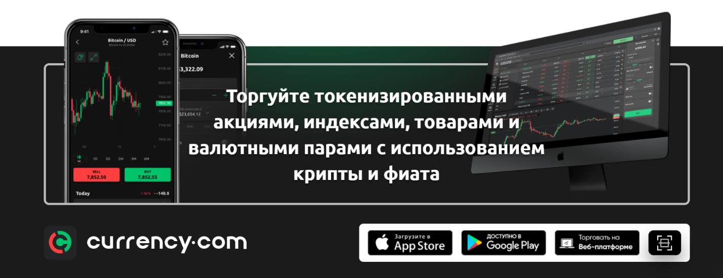 торговля на currency.com