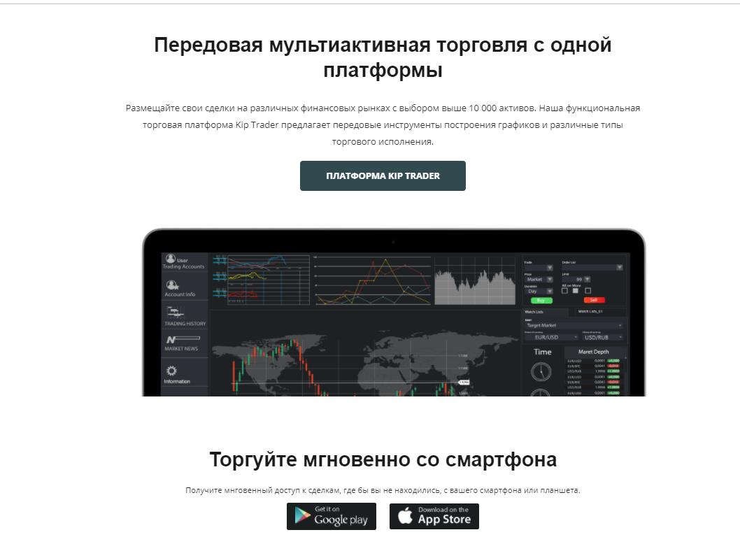 Торговая платформа Kiplar