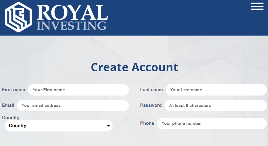 royal investing регистрация 