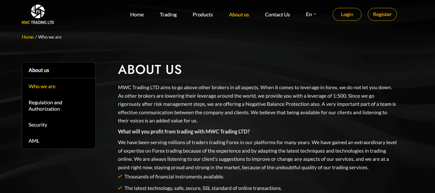 MWC Trading LTD обзор