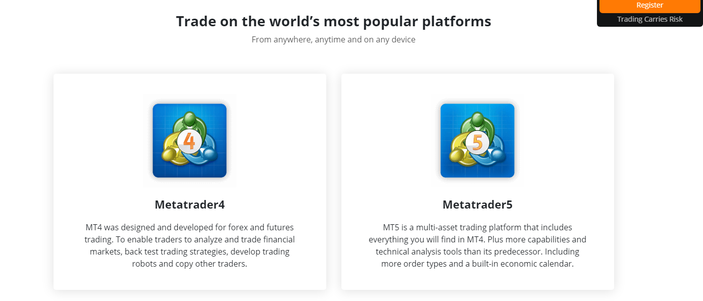 Trading with TIO Markets