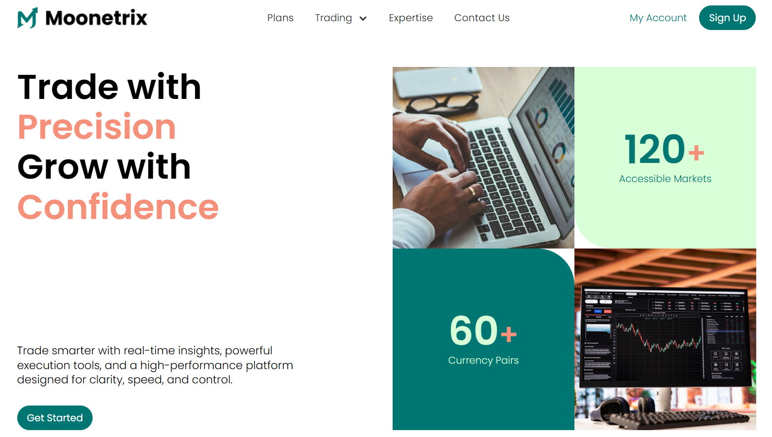 Plateforme de trading Moonetrix