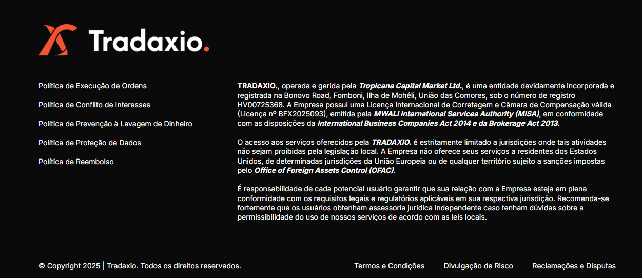 Tradaxio Review